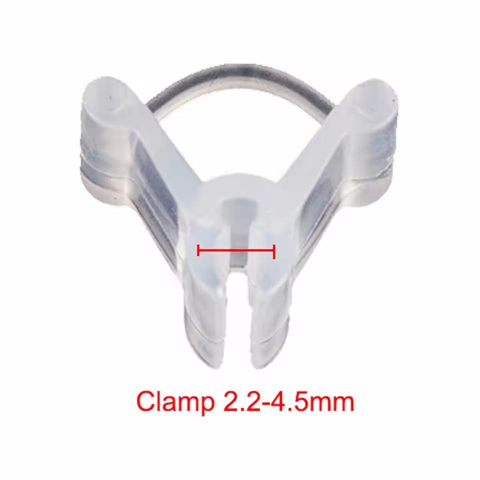 Пластиковые садовые зажимы для прививки Прозрачные овощные цветы Растения Прививка Садовые украшения Инструменты Виноградная лоза