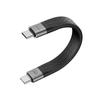 Aceyoon 240W USB C Cable 14cm Type Short 14 Cm Charging Cord Super Fast Charging USB4.0 40Gbps Data Sync 0.14m Short [8K@60Hz Video Output]