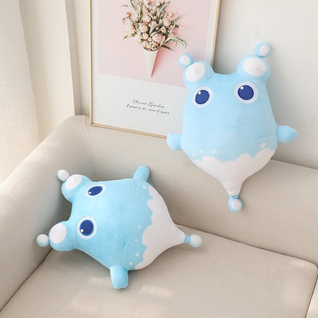 Simulation Drop Water Plush Toy Cute Cartoon Girl Sofa Cushion With Doll Gift
