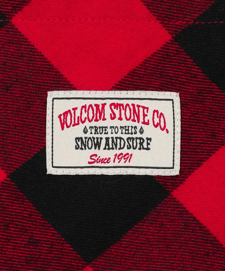 Фланелевая рубашка VOLCOM для снега и серфинга (красный)
