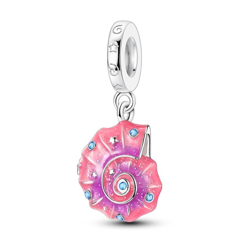 Новинка Шармы Медно-розовое Сердце Любви Подвеска-шарм для девочек Подходит для оригинального браслета для женщин DIY Ювелирный подарок