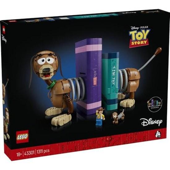 LEGO Disney Pixar История игрушек Пружинка Собака Подставка для книг Товары Животное Существо Интерьер Стильный Подарок на день рождения Кубик День матери Мужской Женский 43301