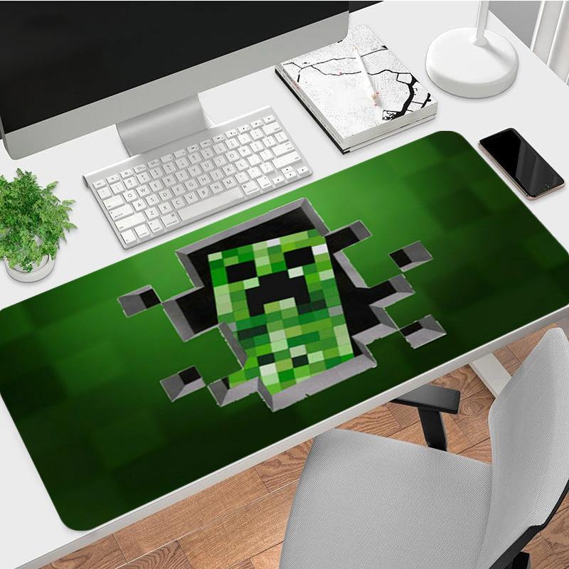 Creeper Break Xl Gaming Mouse Pad Nonslip Rubber Base Stitched Edge Waterproof Desk Mat For Pc Laptop Gamer Office Computer Accessories C92949