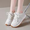 Spring/autumn Comfortable Non-slip Women's Walking Shoes Fashionable New Round-toe Mesh Breathable Sexy Casual Sneakers