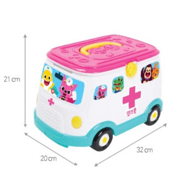 Pinkfong 119 Игровые наборы «Больница скорой помощи», разноцветные, популярные корейские игрушки