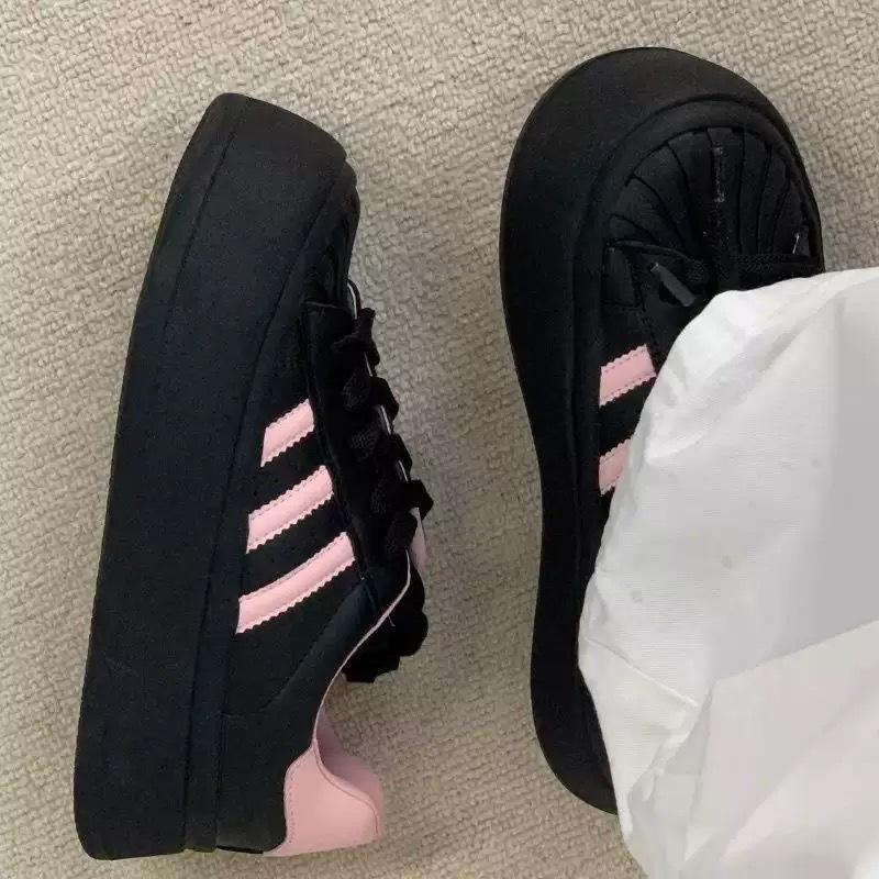 Shell Head Board Shoes Women's Autumn New Platform Leisure Sports Cute Doll Shoes High Value