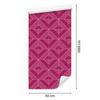 Geometric purple rhombus wallpaper, purple background 50x1000