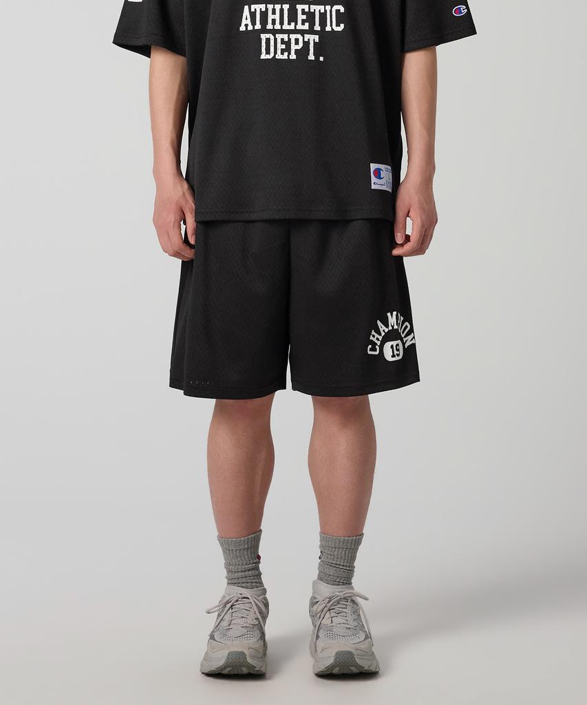 CHAMPION Basketball Mesh Shorts Black