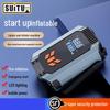 Tire Inflator & 12V Jump Starter: All-in-One Car Emergency Air Pump