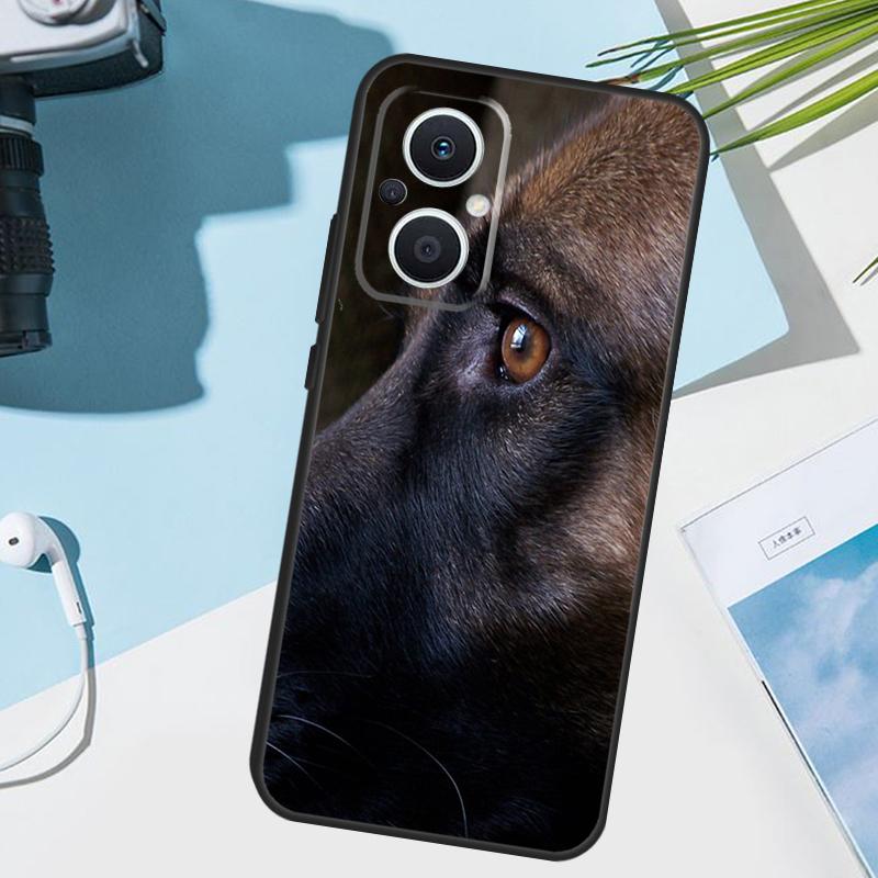 Чехол с изображением немецкой овчарки для OPPO Reno 14F 13F 12F 11 F 10 12 13 14 Pro 7 8 Lite OPPO Find X9 X8 X6 X5 Pro