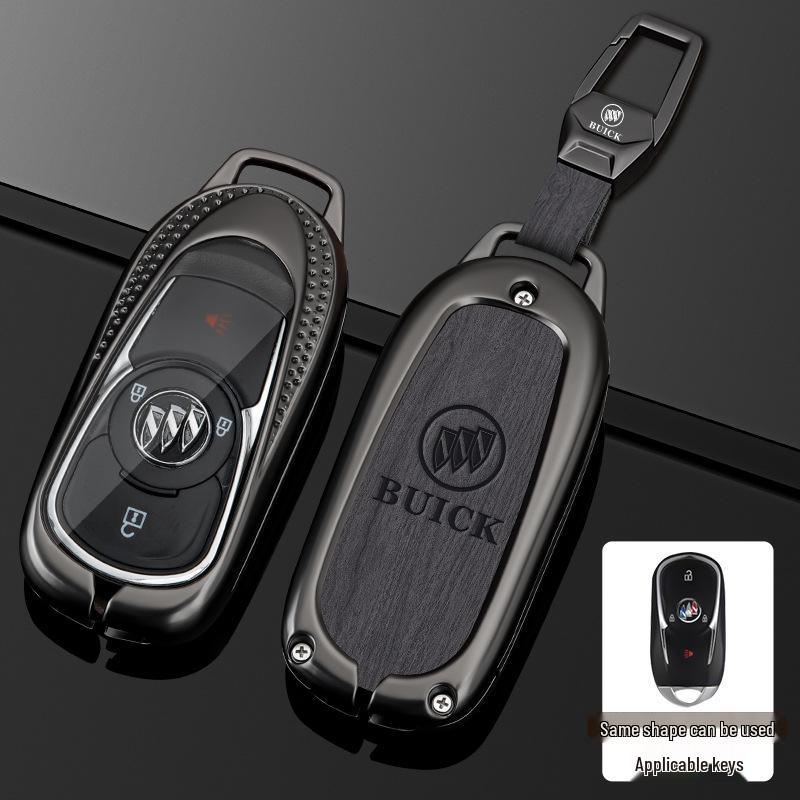 23 Чехол для ключа Buick для Regal, LaCrosse, GL8, Envision и Enclave - Чехол для ключа с полной защитой и пряжкой
