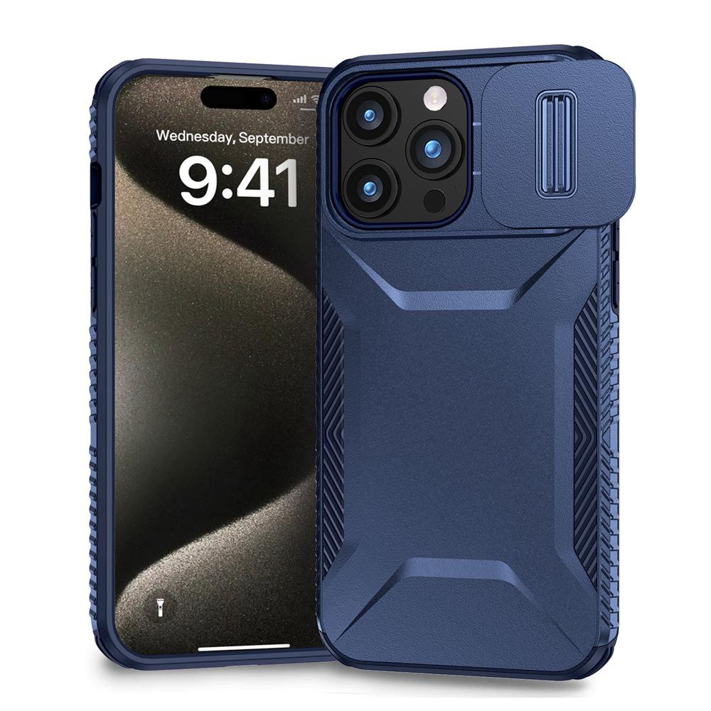 KEYSION Противоударный защитный чехол для iPhone 15 Pro Max 15 Plus, защитный чехол для объектива камеры Slide для iPhone 12 13 14 Pro Max