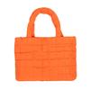Lightweight Quilted Tote Bag Women Multifunctional Travel Solid Color Shoulder Bag Handbag for Work Gym