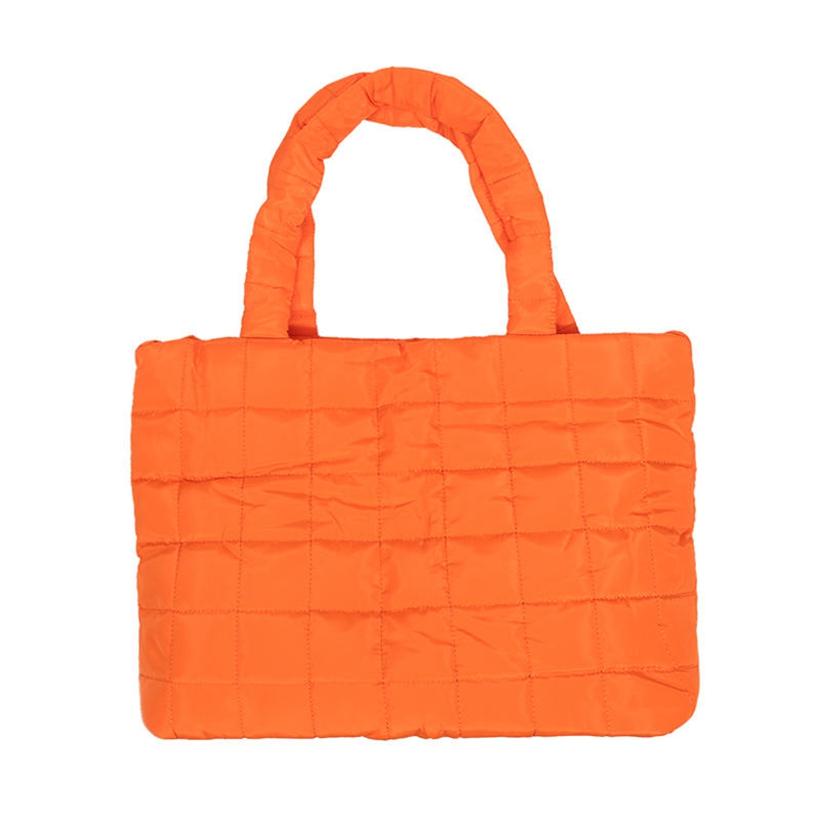 Lightweight Quilted Tote Bag Women Multifunctional Travel Solid Color Shoulder Bag Handbag for Work Gym