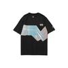 Li Ning Sports Fashion Series SS21 Paris Fashion Week Printed Sports Crew Neck Short Sleeve T-Shirt Men Tops Black AHSR259-1