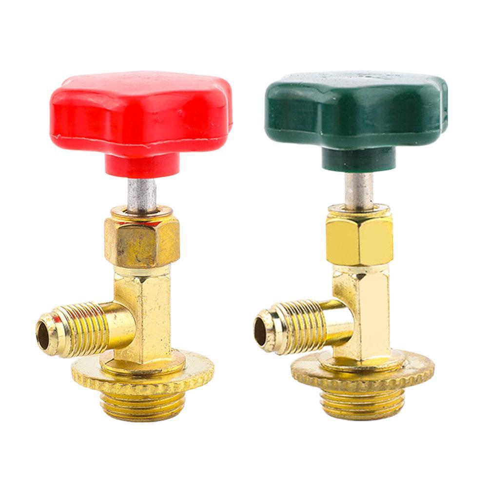 Открывалка для баллонов с хладагентом R12, R600 R22, R134a, R410A Газ Инструмент для заправки автомобильного кондиционера Клапан Открывалка для баллонов Авторемонт