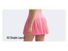 High Waist Pleated Tennis Skirt with Pockets - Elastic, Anti-Exposure Yoga Fitness Skort