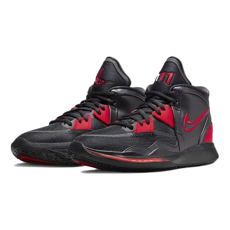 Nike Детские кроссовки Kyrie Infinity GS Bred Black University-Red Dark-Smoke-Grey DD0334-004