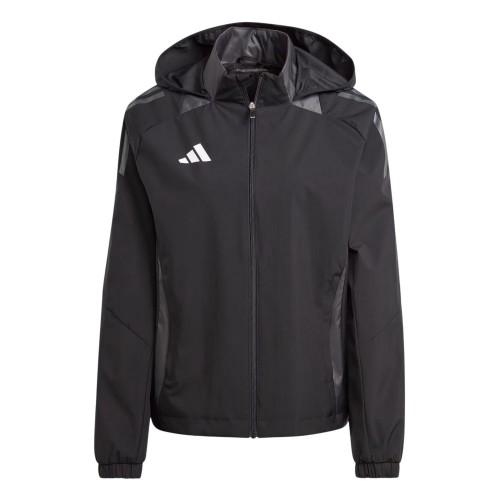 Adidas Womens/Ladies Tiro 24 3 Stripes Hooded Raglan Anorak