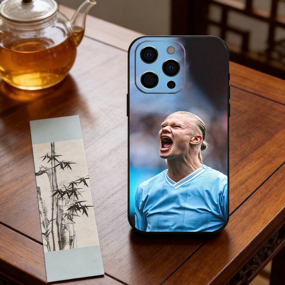 E-Erling H-Haaland Phone Case Silicone Soft For IPhone 17 16 15 14 13 12 11 X XR Plus Pro Max Plus