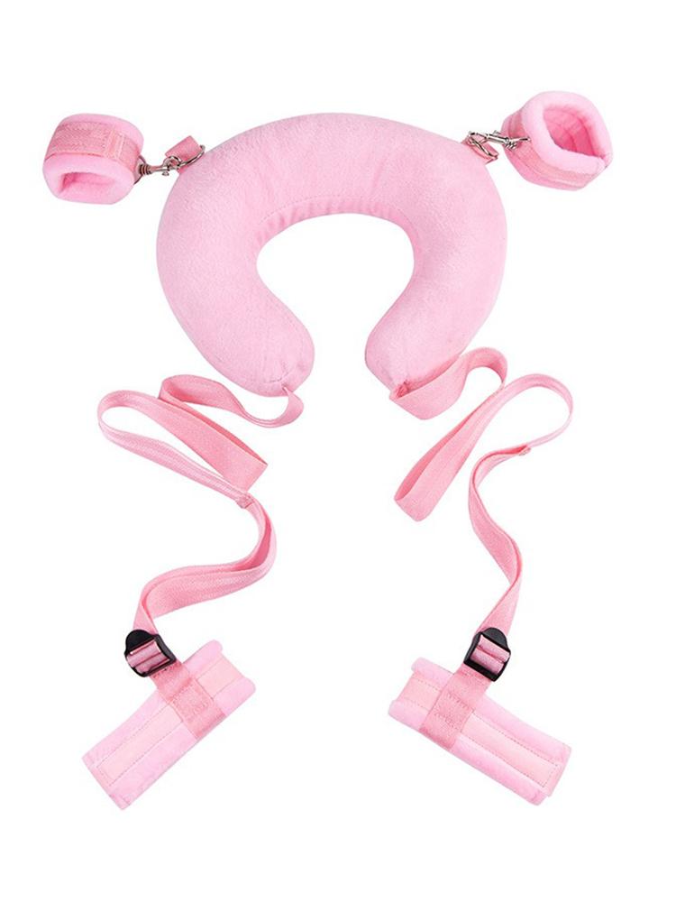 Секс-подушка Наручники Секс-игрушка с открытыми ногами SM Ручные фиксаторы Наручники Ноги Разделены Наручники на лодыжки БДСМ-снаряжение Пара Взрослые игры Игрушка