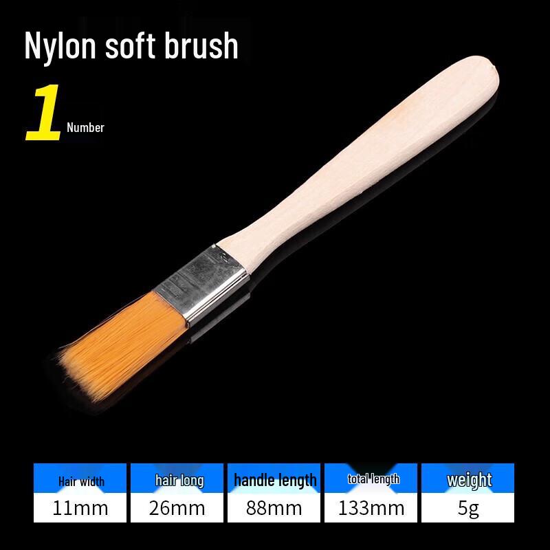 Nylon Soft Bristle Cleaning Brush Set