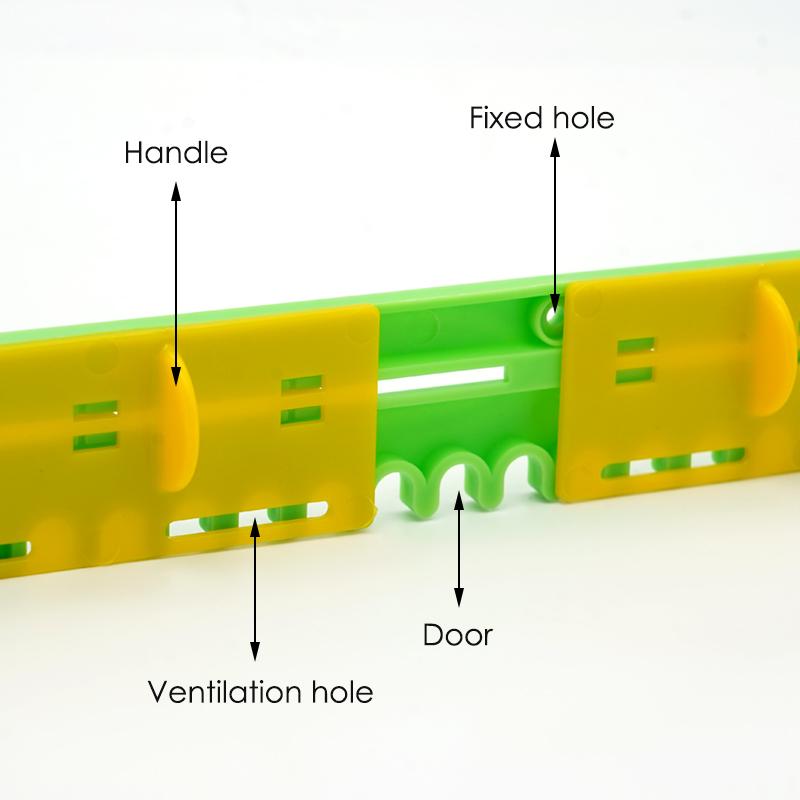 10PC Beekeeping Plastic Beehive Bee Box Door Anti-escape Hive Gate Sheet Nest Spacer Equipment Beekeeper Professional Tools