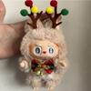 High Quality Christmas Elk La Bu Doll Zimomo 2 Monster Vinyl Face Doll Children'S Toy Festival Birthday Christmas Gift Desk Collection Decoration