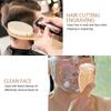 Wooden Handle Oil Head Brush Soft Hair Styling Brush Scalp Grooming Goat Hair Brush  Home Use