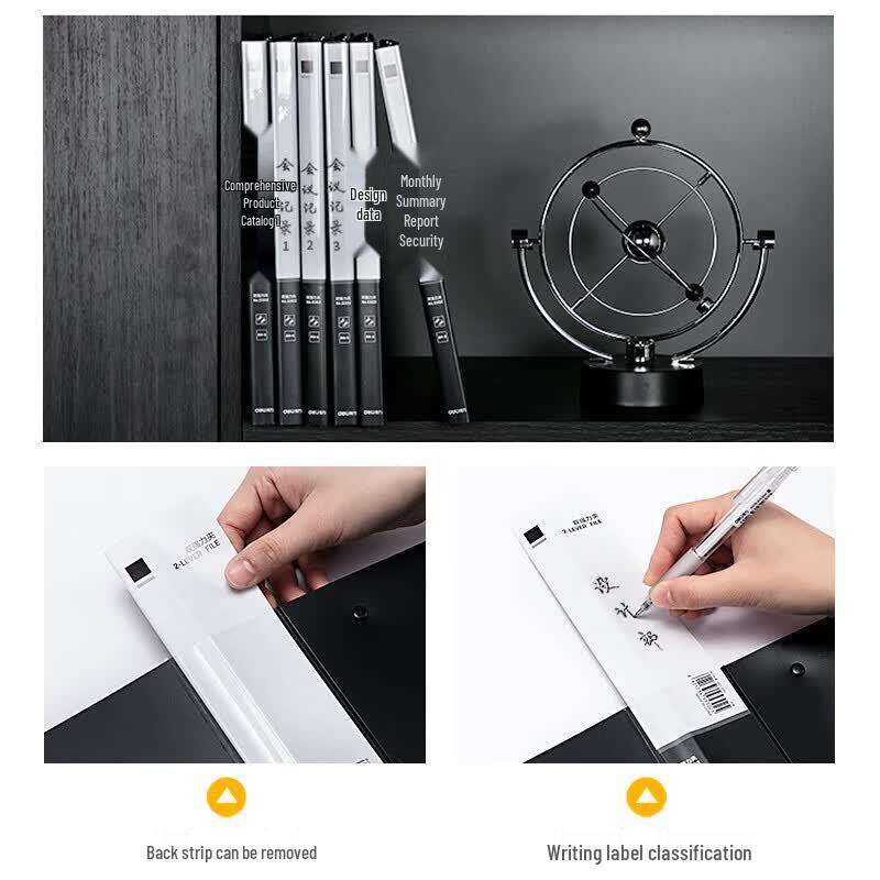 Deli A4 Double Clip Document Folder