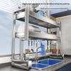 Jiabangshou Stainless Steel Over-Sink Dish Drying & Storage Rack