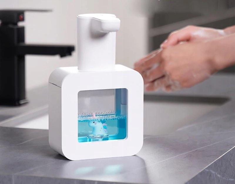 Touchless Automatic Standing Soap Foam Dispenser 200Ml Usb