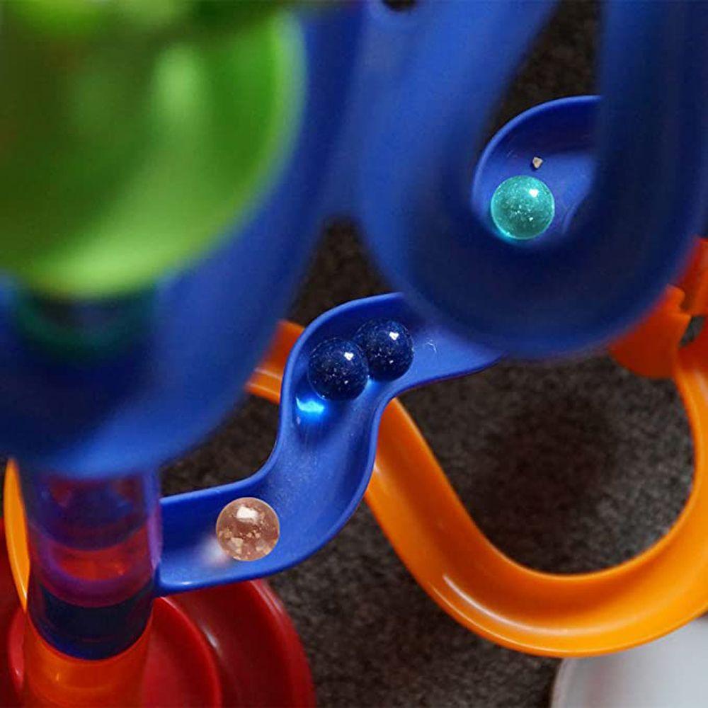 Games 16mm Marble Run Machine Beads Small Marbles Pinball Machine Glass Marbles Luminous Glass Ball