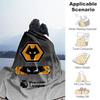 Wolverhampton Wanderers Print Flannel Blanket, High quality Comfortable for All Seasons, Home Decor, Warmth and Comfort, Perfect for Christmas Gifts