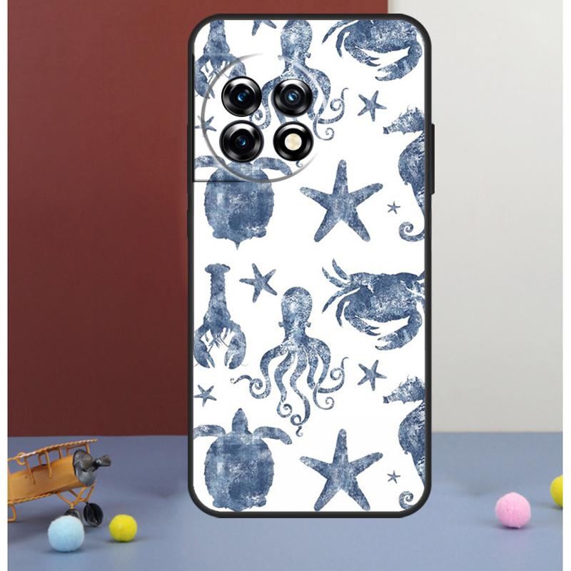 Cute Turtles Painted Cover For OnePlus 13 12 R 11 9 10 Pro 8T 9RT 10T OnePlus Nord CE 4 2 3 Lite N20 N30 Case