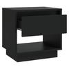 Nightstand Black 45 x 34 x 44 cm Particleboard