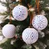 Christmas Ball Ornaments Lightweight Christmas Tree Decoration Vintage Christmas Balls Plastic Holiday Ornament Set For Window