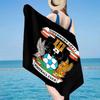 Vasco Da Gama Crest Beach Towel, Quick-drying, Easy to Care for, Use for Both Fitness and Beach Vacations,Sports Essential Fan Gift