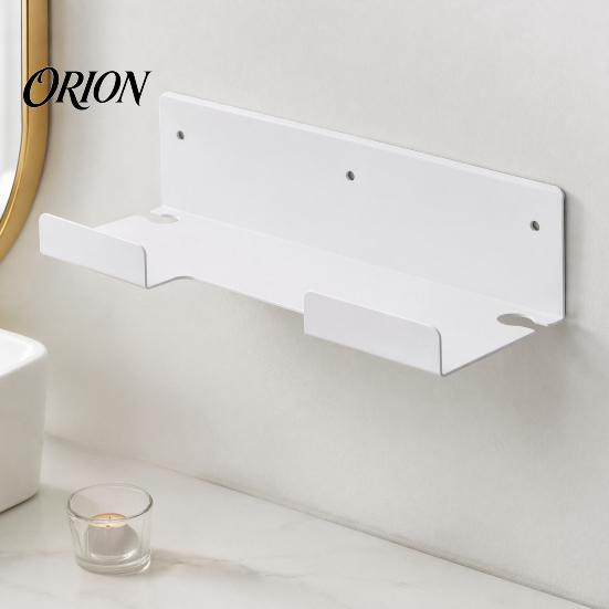 Professional Salon Tool Storage Hair Straightener Holder, Wall Mounted Acrylic Dryer Curling Organizer Iron for Vanity Bathroom Barber Shops