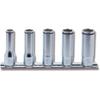 Ko-ken 3/8" Кв.. Набор головок с захватом для гаек на рейке, 5 шт. RS3350M/5