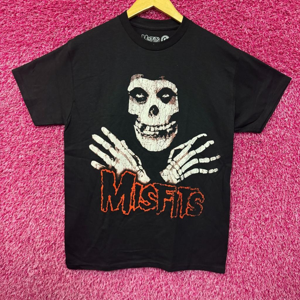 Misfits Скрещенные руки Багровый Призрак Хоррор Панк Футболка M