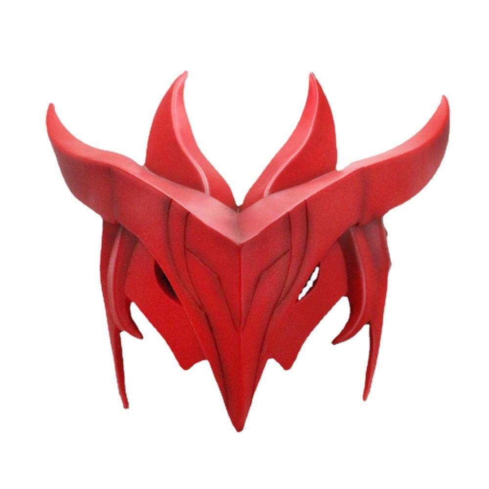 Маска персонажа Йоне из League of Legends со светодиодной подсветкой для костюмированных вечеринок