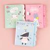 Stationery Cartoon Student Small with Lock Small Notebook Notepad Password Diary Password Notebook