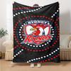 1pc Football Team (23) Blanket, Gift, for Men and Women, Soft Blanket, Good for Sofa Bed Couch Travel, Lightweight Flannel Blanket