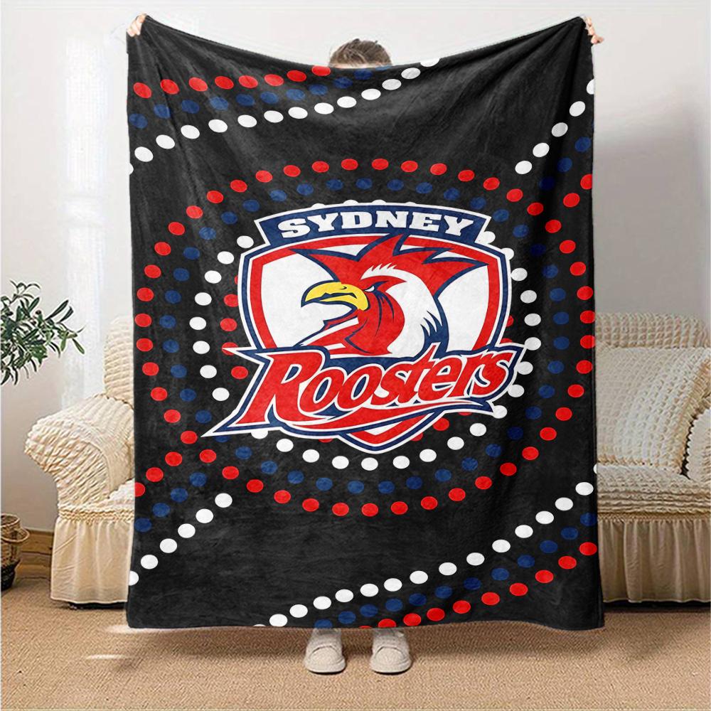 1pc Football Team (23) Blanket, Gift, for Men and Women, Soft Blanket, Good for Sofa Bed Couch Travel, Lightweight Flannel Blanket
