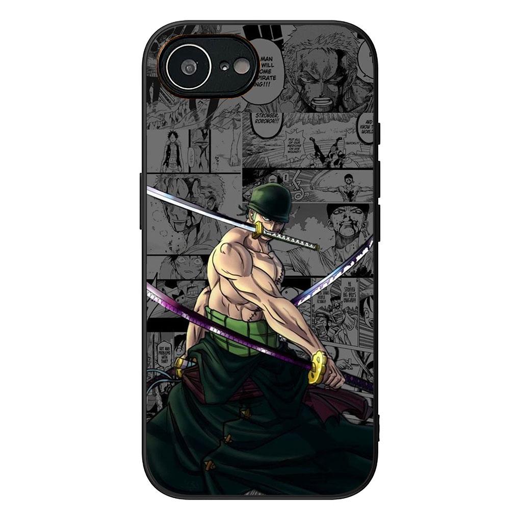 Чехол для телефона One Luffy Pieces Sanji Roronoa Zoro для Xiaomi Redmi 15 9A 9C NFC 7A 9T Note 9 8 7 8T 15c A5 Мягкий чехол