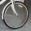 1/5Pcs New Fluorescent Accessories Decal Bicycle Car Motorcycle Reflective Stickers Wheel Rim