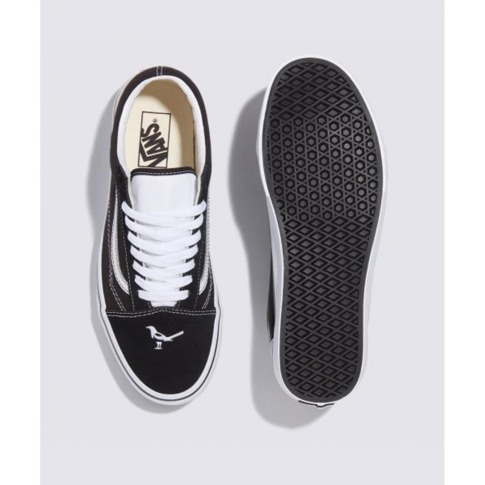 Vans Олд Скул Сорока Птица Черный Белый Vn000cr5bpb1