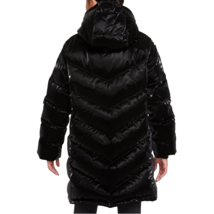 Nike Пуховик Удобный Теплый Мягкий Детские Куртки Черный DO5199-010