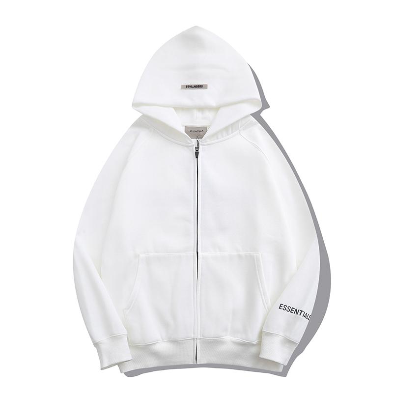 Essentials Zipper Hoodies Sweatshirts Luxury Designer Brand Clothes Harajuku Streetwear Tracksuits Pullover Hoodies for Men Women